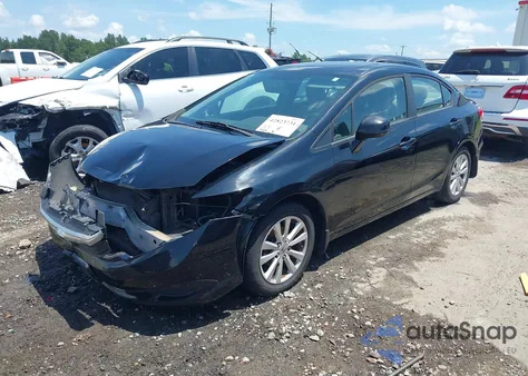 2012 Honda Civic Ex from USA, damaged, VIN 19XFB2F82CE021571